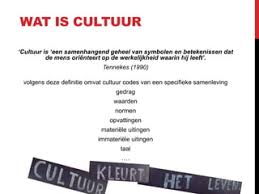 wat is cultuur